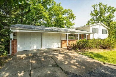 Two Car Garage with newer Garage doors.