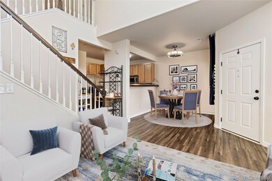 Well appointed open concept family room, dining ro
