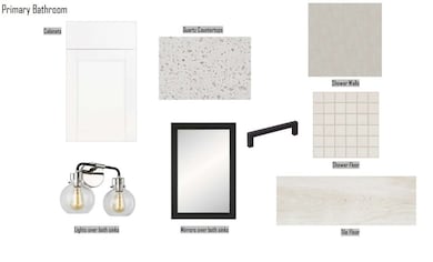 Design selections for this home
