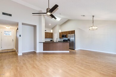 View of kitchen