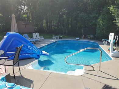 Great privacy surrounding your back yard paradise