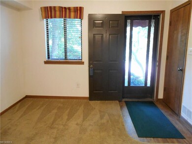 View from the kitchen towards the front door