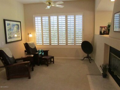 Living Area w/2 Way Fireplace