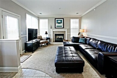 Cozy Living Room with Gas Fire Place.  Newly Paint