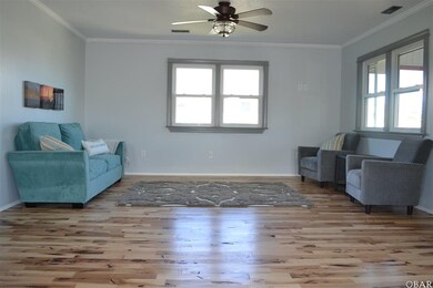 Beautiful hickory floors with loads of character..
