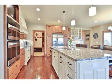 Breakfast counter.  All new granite, lighting and 