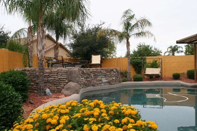 Backyard pool