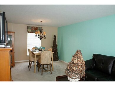 Living Room. The formal living and dining room eas