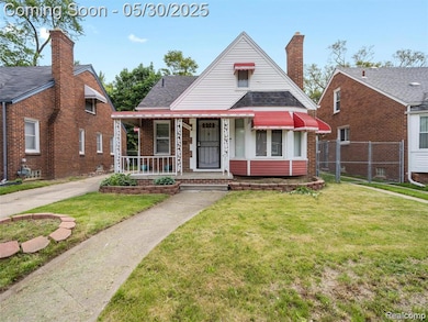 Front view of house