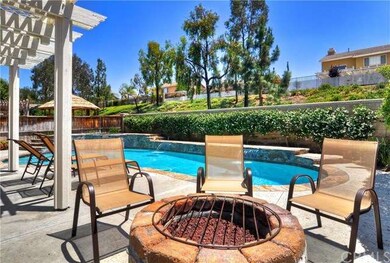 The fire pit area makes a great place to hang out 
