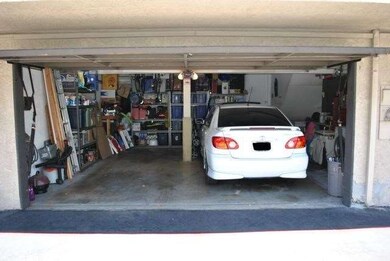 2 car garage with plenty of storage