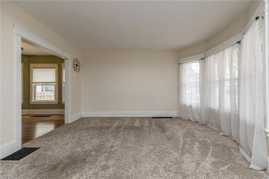Open Livingroom features tons of natural lighting.