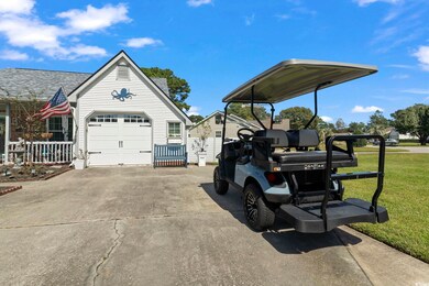Exterior space featuring driveway and a garage