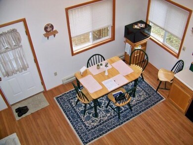 Looking Down on Dining Room