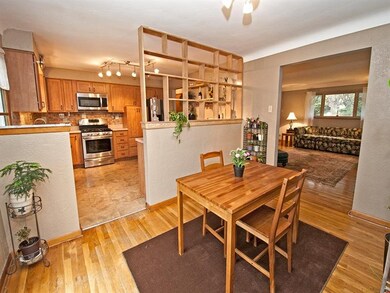 Dining Room opens to the Fabulous Kitchen!! Hardwo