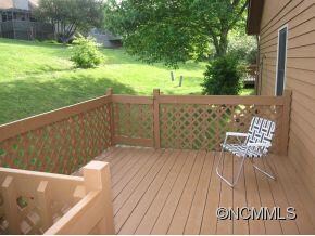Rear deck