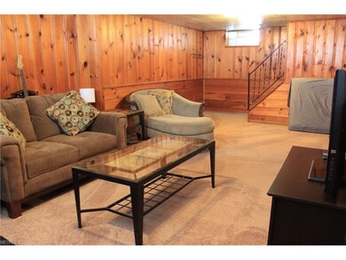 Finished Basement with New Carpet
