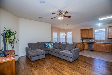 Formal entry with 10 foot ceilings greet guests. This split-plan offers bedrooms to the right, to the left and the primary is privately located at the back of the home.