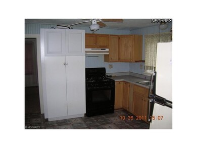 The kitchen has been updated and all the appliance