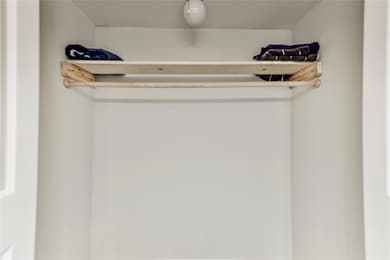 View of spacious closet