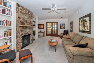 The view as you enter the family room