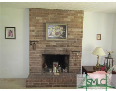 Living Room. BRICK FIREPLACE