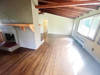 Dining Area at Double Fireplace
