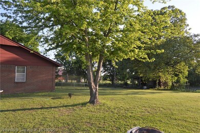 side of yard.