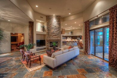 Family Room with Fireplace