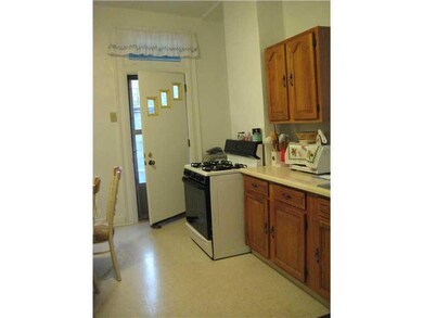 Kitchen. An eat in kitchen with updated oak cabine