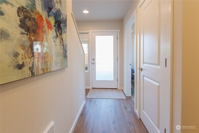 The pictures are from the same plan but finishes and selections may vary.