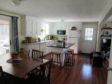 Kitchen. Kitchen and dining, open...