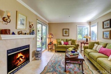 Cozy fireplace in the living room!
