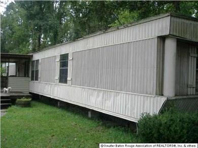 View of mobile home from north