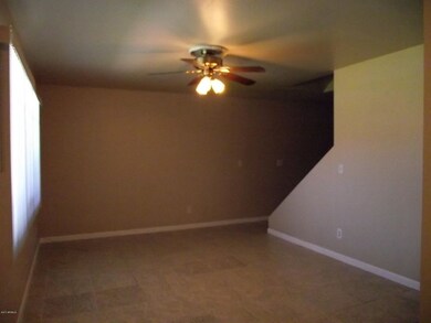living room from front door