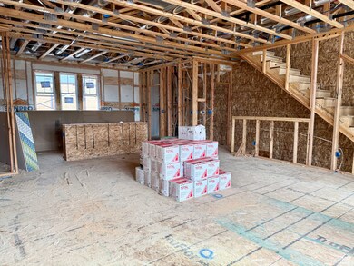 Getting ready to start drywalling