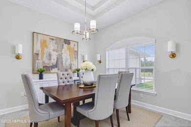 Virtually Staged Dining Area