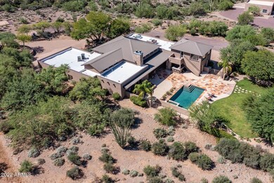 Main house, casita, theater