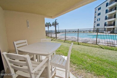 Covered Porch Ocean / Pool view