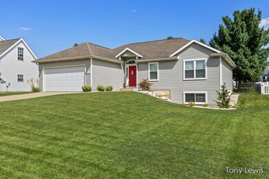 Large front yard