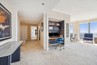 Owner is using this space as a desk area. It can b