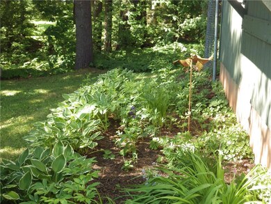 Side garden.