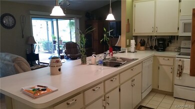 From kitchen, looking in to the living room.