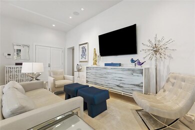 Alternate living area for television viewing