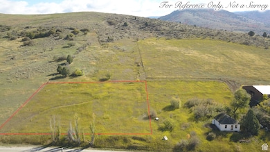 Bird's eye view with a rural view and a mountain view