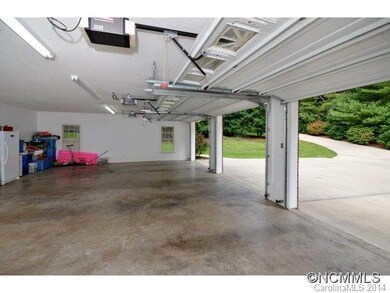 Upper level 3 car garage