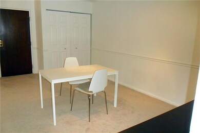 The dining space is quite large and features a hug