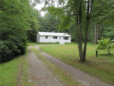Front of home as viewed from end of...