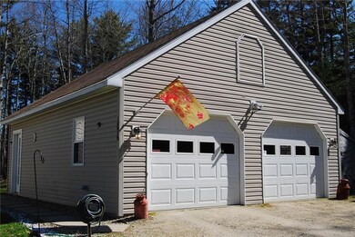 28 X 24 2 car garage with storage above.