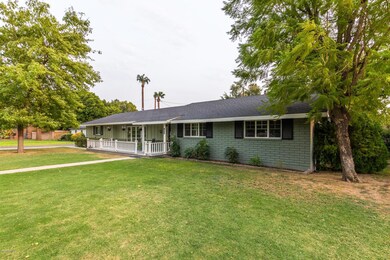 Large front yard in Northcrest.